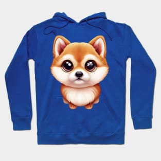 Captivating Shiba Inu Design Hoodie